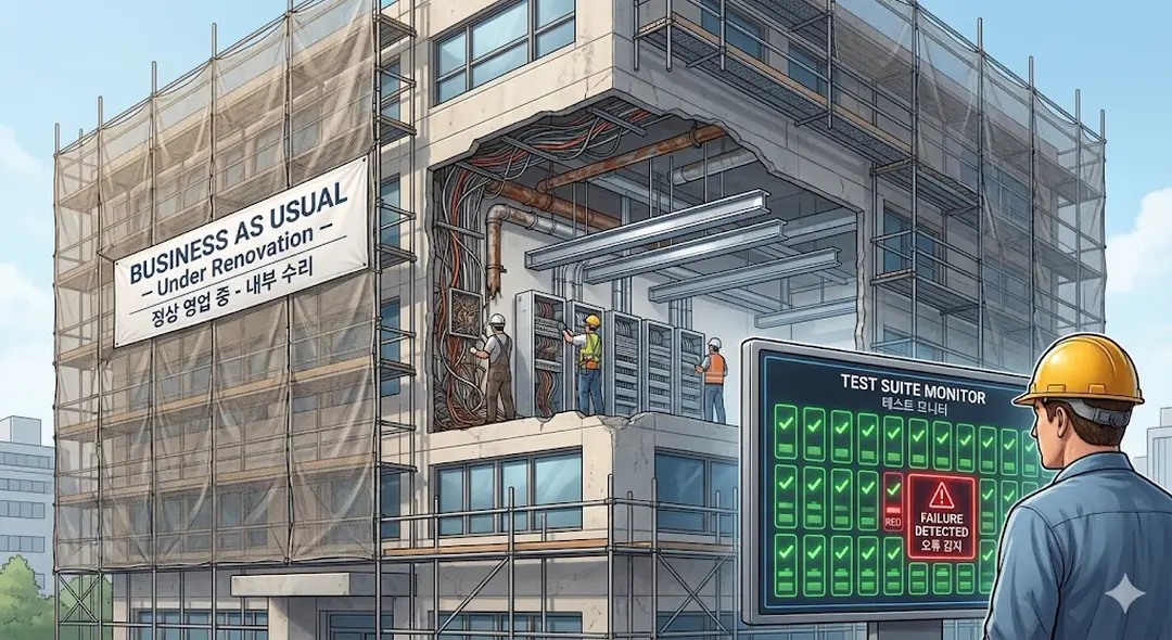 테스트 코드 기반 내부 구조 변경