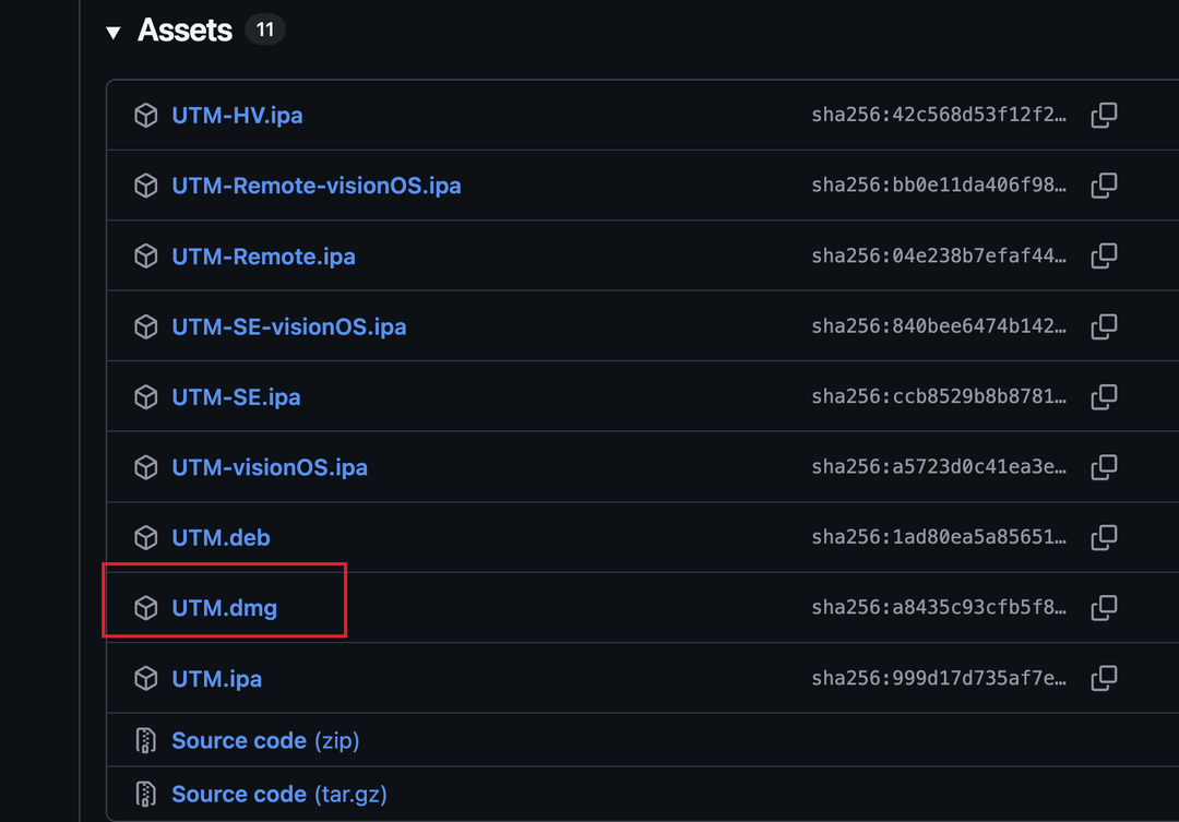 최신 dmg 파일을 다운받습니다.