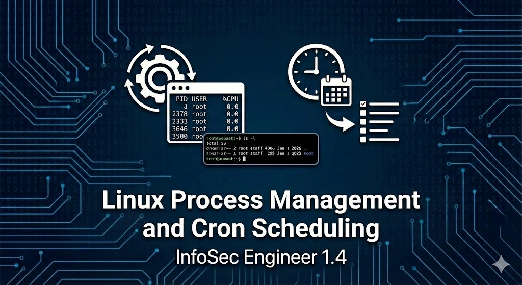 정보보안기사 - 1.4 리눅스 프로세스 관리와 Cron 스케줄링