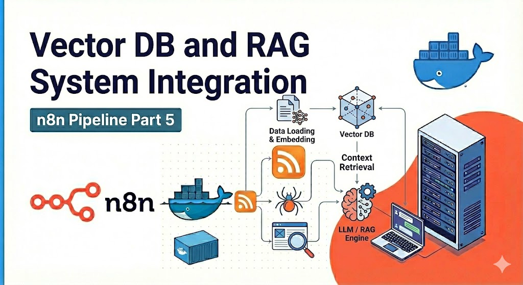 벡터 데이터베이스와 RAG 시스템 연동 - n8n 파이프라인 5편