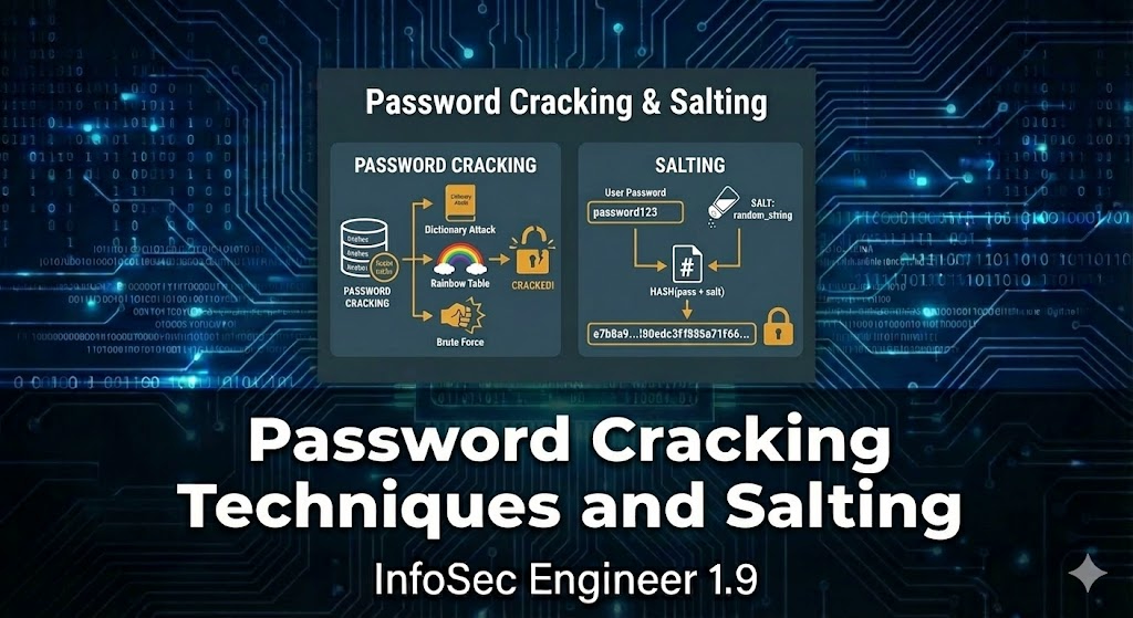 정보보안기사 - 1.9 패스워드 크래킹 기법과 솔팅(Salting)
